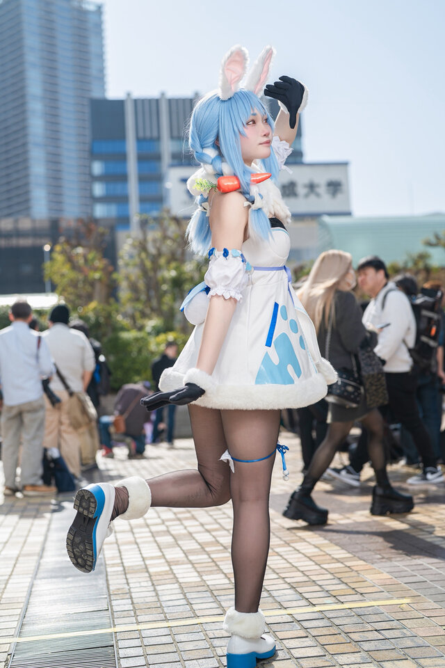 池袋展会COS佳作｜杉浦莉莉 清新还原兔田佩克拉元气本色